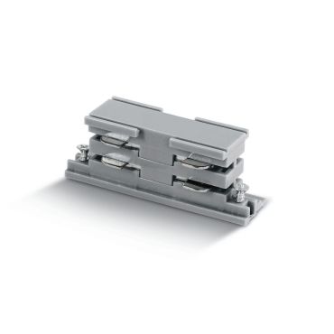 ONE Light Square Track Accessories - connector - 3-fase railsysteem - 16A - gray