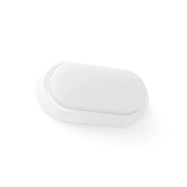 Faro Fred - wandverlichting - 20 x 5,4 x 10 cm - 7W LED incl. - IP65 - mat wit