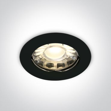 ONE Light Classic MR16 - inbouwspot - Ø 76 mm, Ø 63 mm inbouwmaat - zwart
