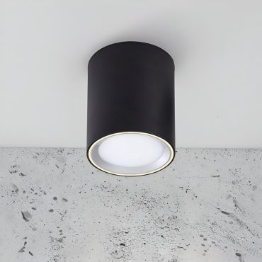 Nordlux Landon 14 - opbouwspot - 12,5 x 14 cm - 3 stappen Moodmaker functie - IP44 - 6,5W LED incl. - zwart