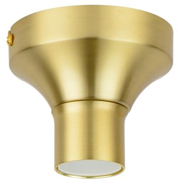 Artdelight Multi - plafondlamp - Ø 10 x 8,5 cm - mat goud