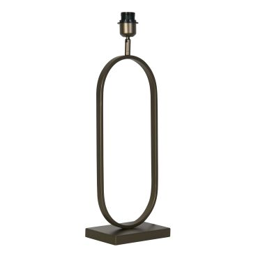 Searchlight - tafellamp voet - 20 x 13 x 55 cm - brons