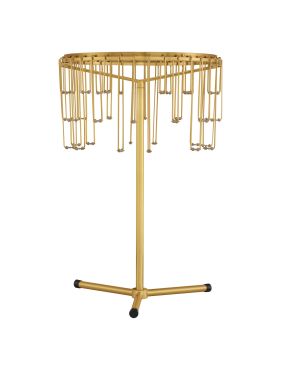 Nova Luce Stellar - tafellamp - Ø 30 x 45 cm - 16W dimbare LED incl. - goud