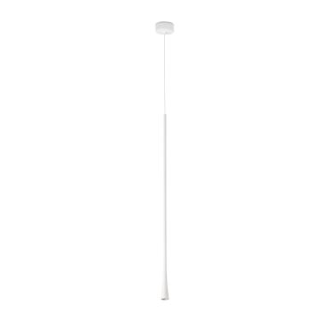 Faro Diana 800 - hanglamp - Ø 3,2 x 80 cm - 6W LED incl. - mat wit