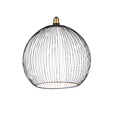 Segula Floating Globe Filo LED - Ø 30 cm - E27 - 6W dimbaar - 2200K - zwart