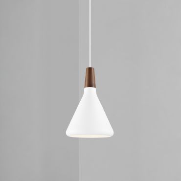 Design for the People Nori 18 - hanglamp - Ø 18 x 35,5 cm - wit