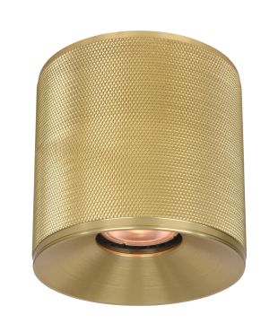 Artdelight Costa - opbouwspot - Ø 10,5 x 10 cm - mat goud