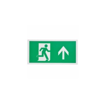 Integral LED Slim Line - noodverlichting - 39,4 x 19,5 x 2,6 cm - 1,5W LED incl. - groen
