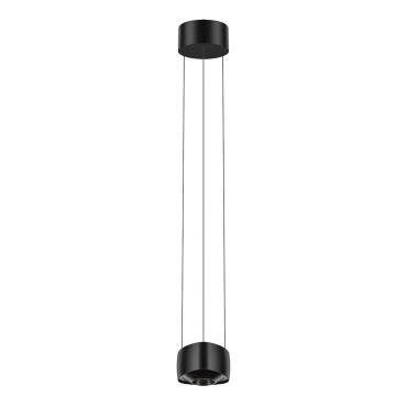 VK Lighting Aura - hanglamp - 13,5 x 314,9 cm - 20W dimbare LED incl. - zwart