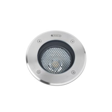 Faro Geiser Orientable - ronde grondspot voor buiten - Ø 130 mm, Ø 116 mm inbouwmaat - IP67 - satijn inox