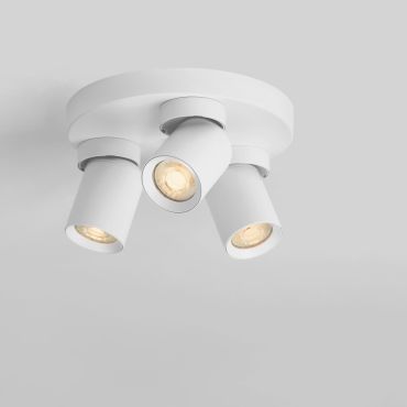 Nova Luce Amecy - opbouwspot 3L - Ø 22 x 12,5 cm - zandwit