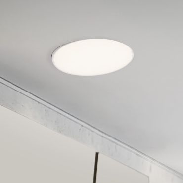 Nova Luce Perfect Profile Trimless - inbouwspot - Ø 600 mm, 670 mm inbouwmaat - 40W dimbare LED incl. - 3000K - wit