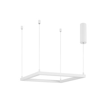 Nova Luce Eterna - hanglamp - 50 x 50 x 120 cm - 30W dimbare LED incl. - zandwit