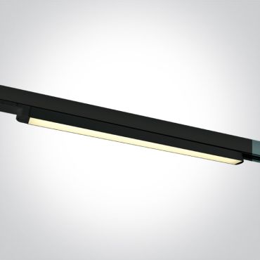 ONE Light Track Light - railsysteem - 65 x 3 x 3 cm - 16W LED incl. - zwart