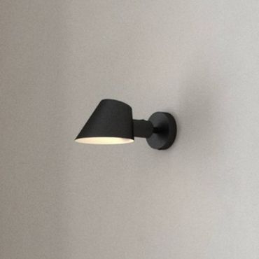 Design for the People Stay Short - wandverlichting met schakelaar - 15 x 11,7 cm - zwart
