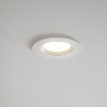 Nordlux Tiaki - inbouwspot - Ø 85 mm, Ø 72 mm inbouwmaat - 2 stappen dimmer - 5,7-8,6W LED incl. - IP65 - wit