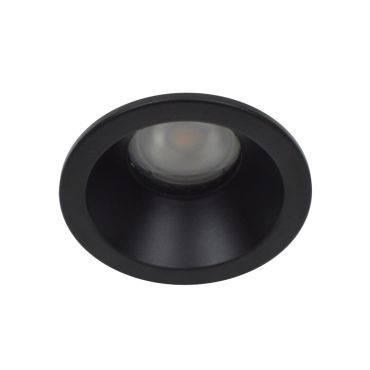 Projectlight Firm - inbouwspot - Ø 85 mm, Ø 75 mm inbouwmaat - IP65 - zwart