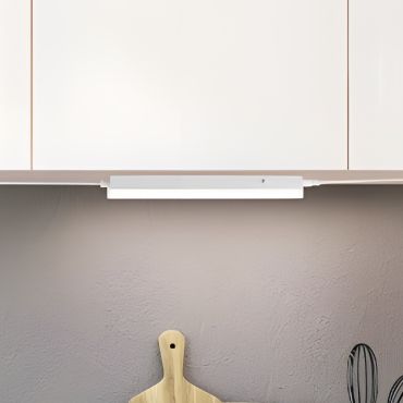 Nordlux Latona - kastverlichting met schakelaar - 31,2 x 2,4 x 3,4 cm - 2 stappen dimmer - 4W LED incl. - wit