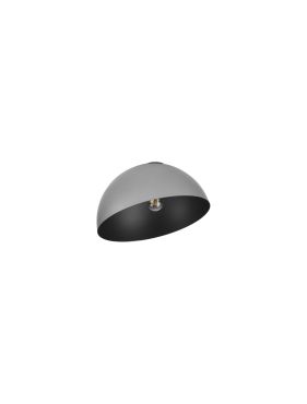 Nova Luce Onia - plafondlamp - Ø 40 x 25 cm - metallic en zandzwart