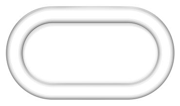 ETH Loïs - plafondlamp - 30 x 4,5 cm - 3 stappen dimmer - 12W LED incl. -  IP44 - wit