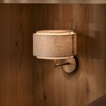 Design For The People Takai - wandlamp - Ø 23 x 25 cm - beige
