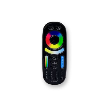 KLUS 4-zone afstandsbediening - RGB+CCT ledstrips - zwart