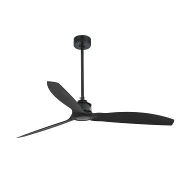 Faro Justfan - plafondventilator met afstandsbediening - Ø 128 cm - mat zwart