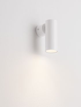Nova Luce Mor - wandverlichting - 4 x 7 x 10 cm - wit