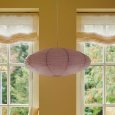 Nordlux Villo - papieren lampenkap zonder pendel - Ø 60 x 24 cm - paars