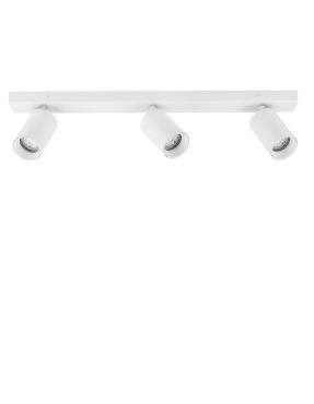 Nova Luce Tod - opbouwspot 3L - 55 x 6 x 12,7 cm - zandwit