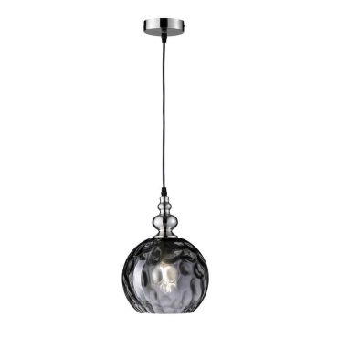 Fischer &amp; Honsel Uller - hanglamp - Ø 20 x 140 cm - zwart