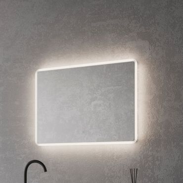 Nordlux Dovina - wandverlichting - 80 x 60 cm - 20W LED incl. - IP44 - wit