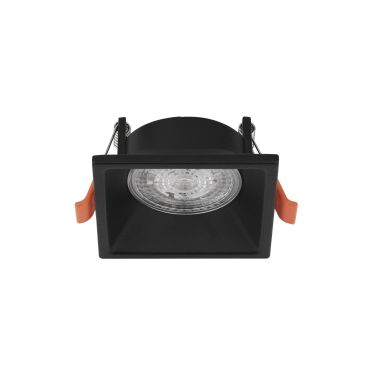 Nova Luce Staf - inbouwspot - 75 x 75 mm, 70 x 70 mm inbouwmaat - zandzwart