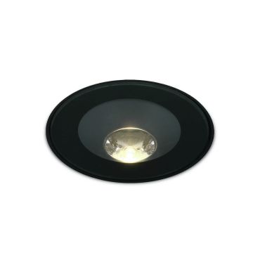 ONE Light Trimless Inground Range - grondspot voor buiten - Ø 98 mm, Ø 136 mm inbouwmaat - 6W LED incl. - IP67 - zwart