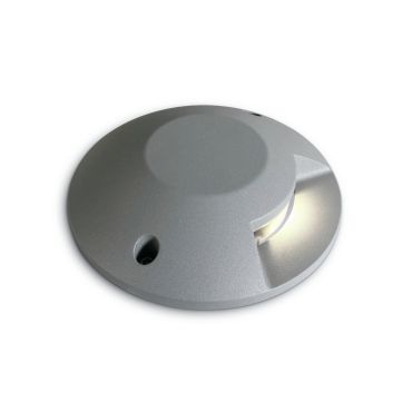 ONE Light Ground Surface Mounted Range - grondspot - Ø 20 x 4,2 cm - 6W LED incl. - IP67 - grijs
