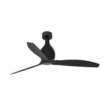 Faro Mini Eterfan - plafondventilator met afstandsbediening - Ø 128 cm - mat zwart