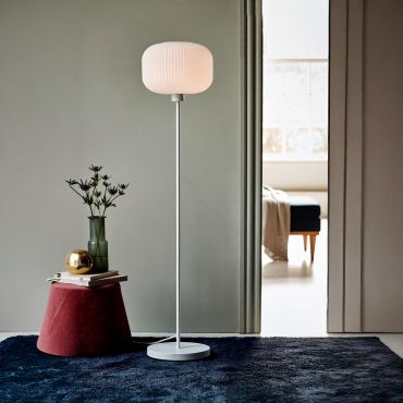 Nordlux Milford 30 - staanlamp - 139,4 cm - wit