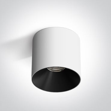 ONE Light Wall &amp; Ceiling LED - opbouwspot 1L - Ø 10 x 10 cm - 18W LED incl. - wit
