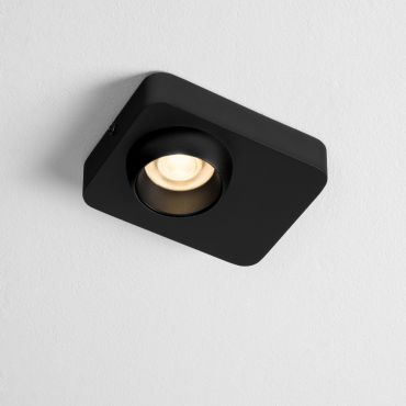 Nova Luce Kedros - plafondlamp - 11 x 5 x 14 cm - 9W LED incl. - zwart