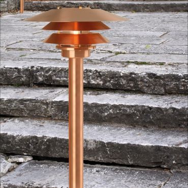 Nordlux Veno - tuinpaal - Ø 35 x 93 cm - IP54 - koper
