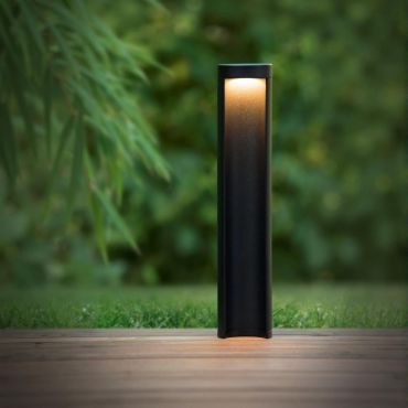 Lucide Combo - tuinpaal - Ø 9 x 45 cm - 9W LED incl. - IP54 - zwart