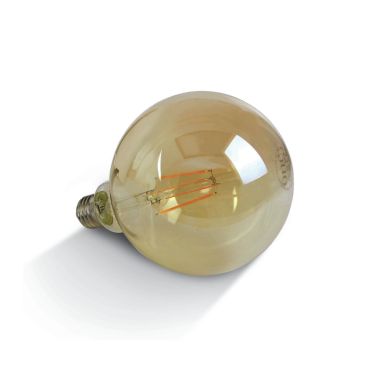 ONE Light Retro LED lamp - Ø 12,5 x 17,5 cm - E27 - 7W dimbaar - 2200K - amber