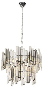 Maxlight Nemo - luster - Ø 55 x 120 cm - chroom
