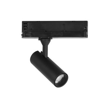 Nova Luce West - 3-fase railspot - 16 x 4 x 19 cm - 10W LED incl. - zandzwart
