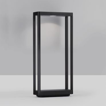 Nova Luce Cosmic - tuinpaal - 23 x 50 x 8,6 cm - 8W LED incl. - IP65 - donker antraciet