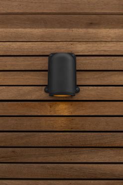 Lutec Ancor - buiten wandlamp - 11 x 9 x 14cm - IP54 - matzwart