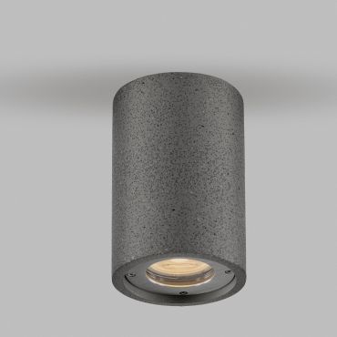 Nova Luce Par - buiten plafondverlichting - Ø 9 x 13,5 cm - IP65 - zwart