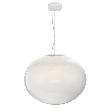 VK Lighting Iori - hanglamp - Ø 50 x 148 cm - 15W LED incl. - wit