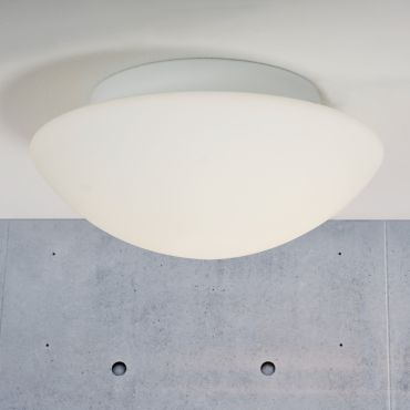 Nordlux Ufo Maxi - plafondverlichting - Ø 29,5 x 11 cm - IP44 - wit