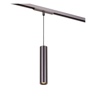 Lucide Linial Luxus - magnetisch railsysteem - hanglamp - Ø 4 x 170 cm - 8W LED incl. - dimfunctie en instelbare lichtkleur via app - zwart mat chroom
